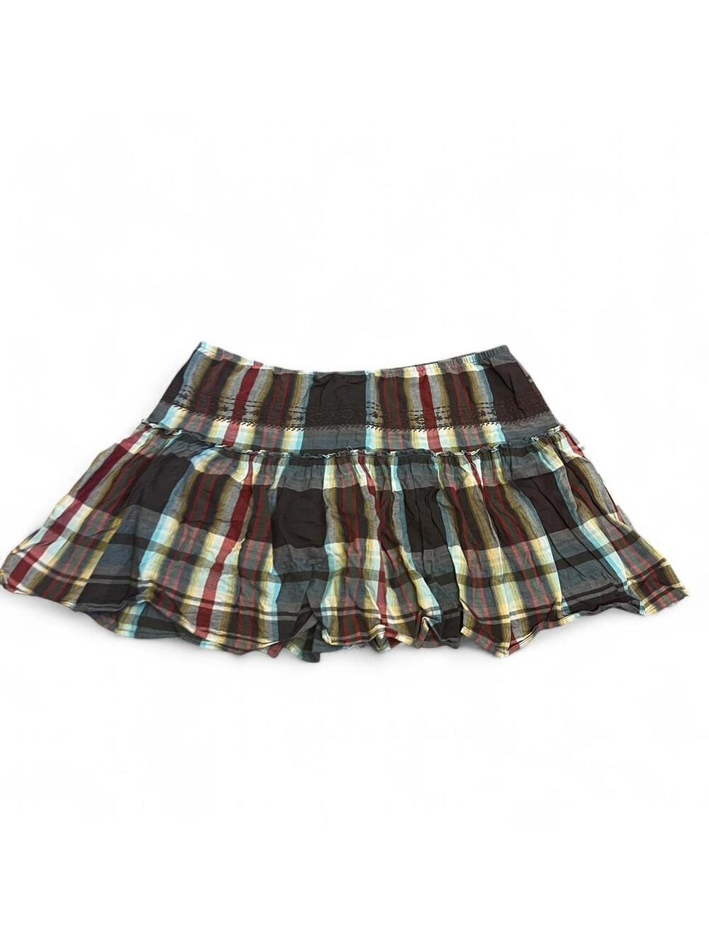y2k OLD NAVY mini ruffled skirt